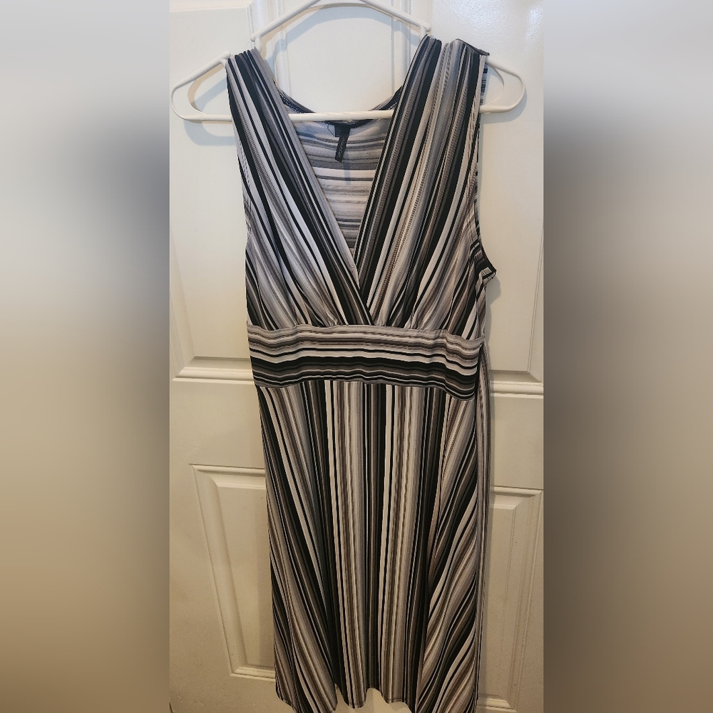 Black and white dress